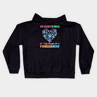 Love pomeranian Kids Hoodie